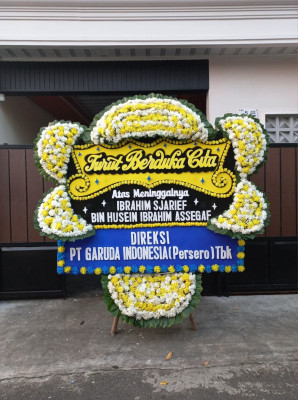 Papan Bunga Duka di Setia Budi