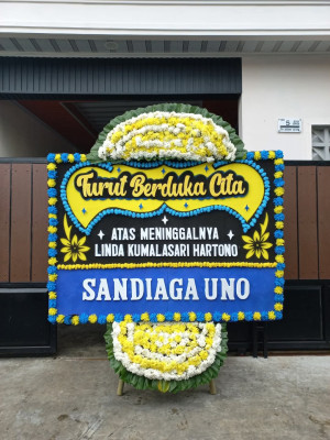 Papan Bunga Duka di Setia Budi