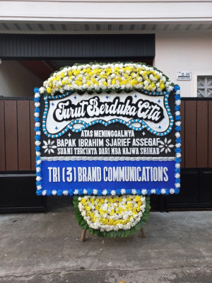 Papan Bunga Duka di Setia Budi